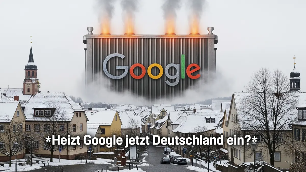 Ein gigantisches Google Rechenzentrum heizt Deutschland auf